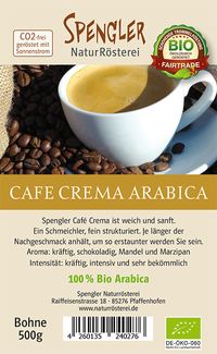 Unverpackt Pfaffenhofen Bio Cafe Crema 100% Arabica